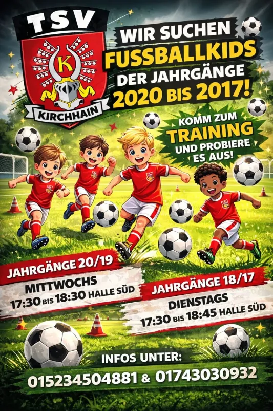 +++Wir suchen Fußballkids+++