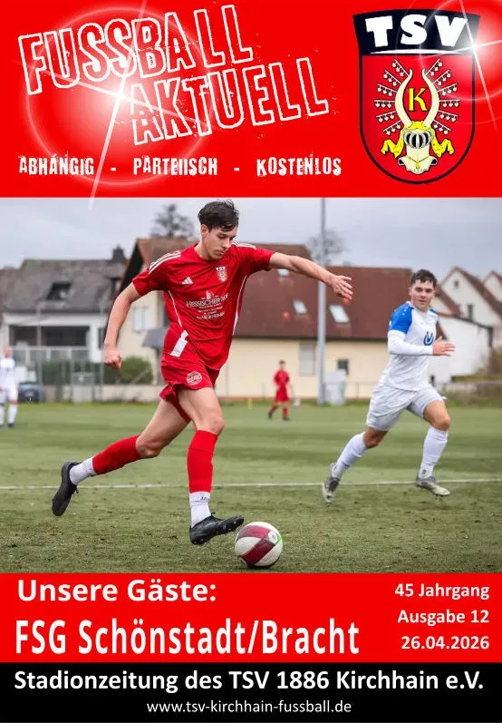 Stadionzeitung 26.04.2026 FSG Schönstadt