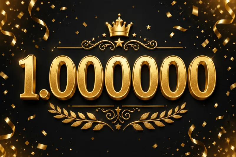 +++Die Millionenmarke ist geknackt! +++