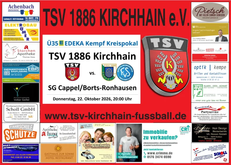 +++Ü35-EDEKA-KEMPF-KREISPOKAL+++