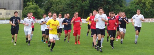 Saisonvorbereitung hat begonnen.