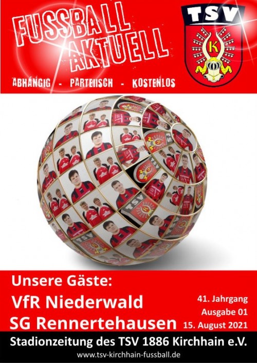 Stadionzeitung 15.08.2021 SG ReBa / VfR Niederwald