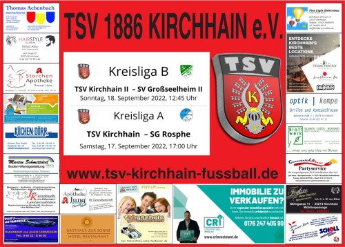 +++Heimspiele am nächsten Wochenende+++