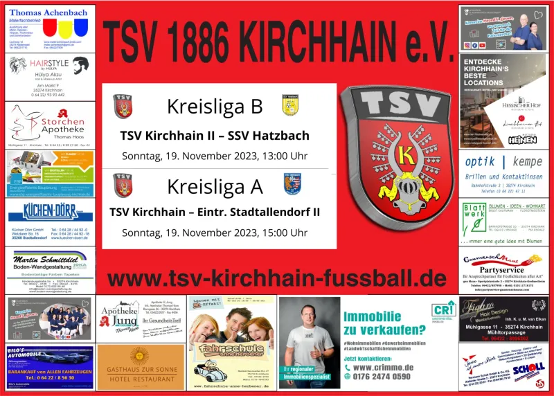 +++Heimspiele am Sonntag+++