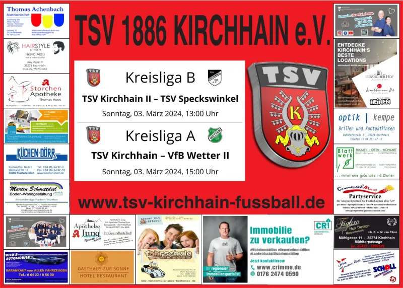 +++Der TSV 1886 Kirchhain startet in die Restrunde+++