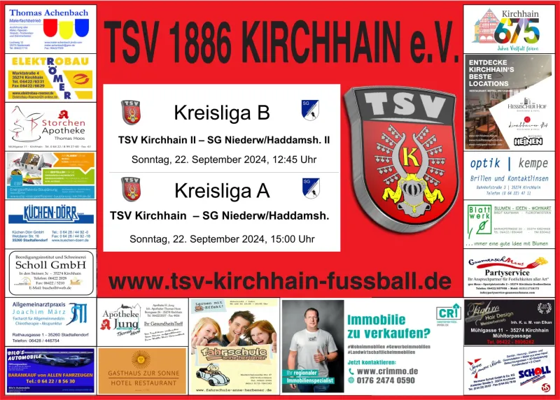 +++Heimspiele am Sonntag+++