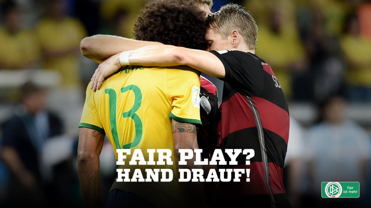„Fair Play? Hand drauf!“: DFB wirbt für Fair Play