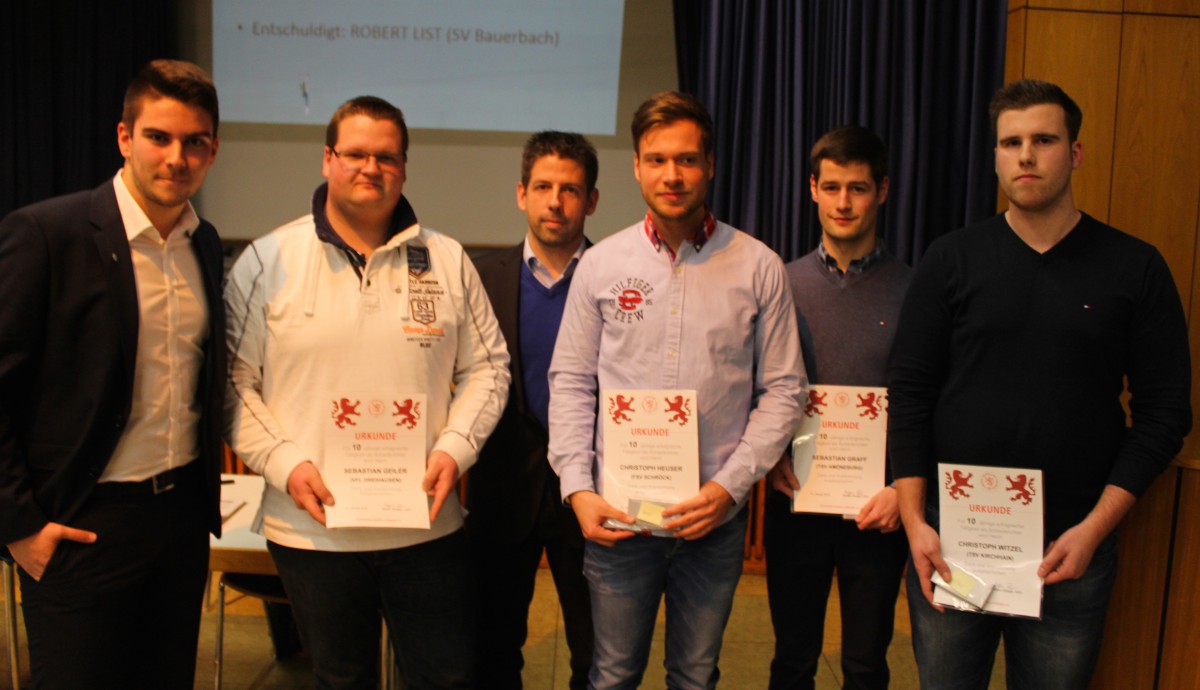 +++Für 10 Jahre geehrt+++