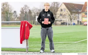 +++Jannis Menz ist Marburgs Fußballheld+++