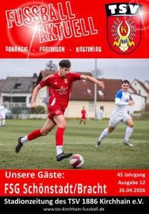 Stadionzeitung 26.04.2026 FSG Schönstadt