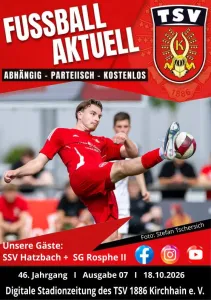 +++Digitale Stadionzeitung 07-2026/2027+++