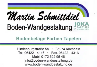 Martin Schmittdiel - Boden-Wandgestaltung