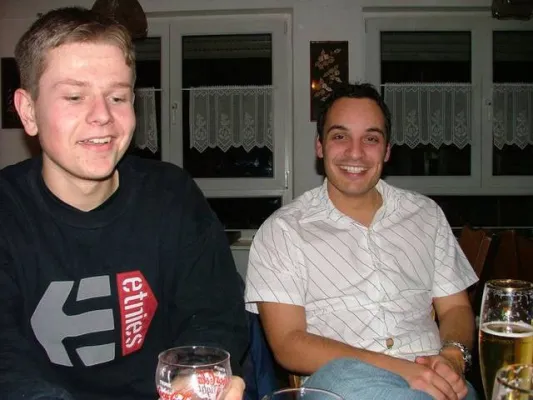 2004 - Feier 2. Mannschaft Dez.