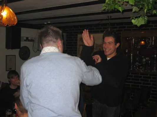 2004 - Feier 2. Mannschaft Dez.