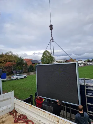 2025 Errichtung LED Videowand
