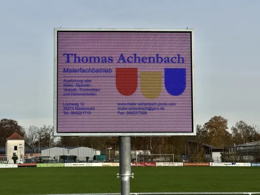 2025 Errichtung LED Videowand