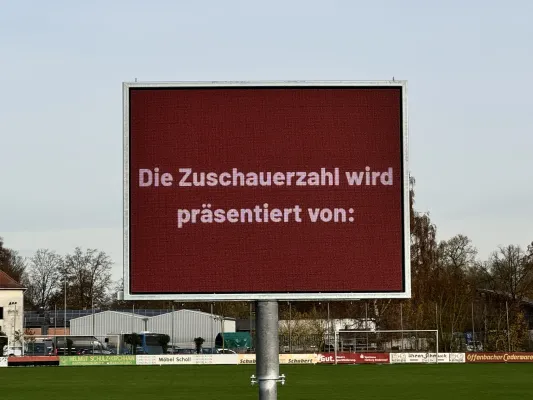 2025 Errichtung LED Videowand