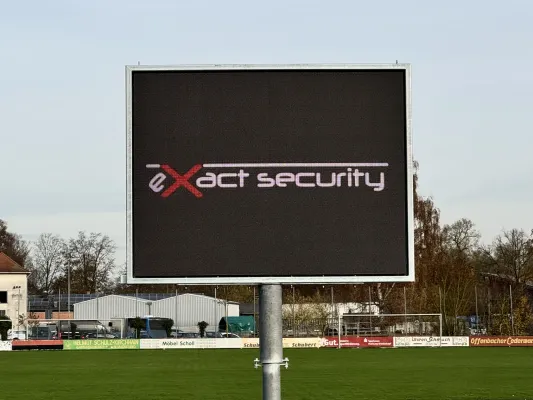 2025 Errichtung LED Videowand