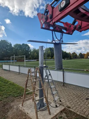 2025 Errichtung LED Videowand