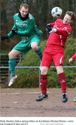 26.11.2017 SV Emsdorf II vs. TSV 1886 Kirchhain II