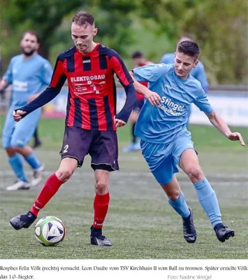 27.10.2019 TSV 1886 Kirchhain II vs. SG Rosphe